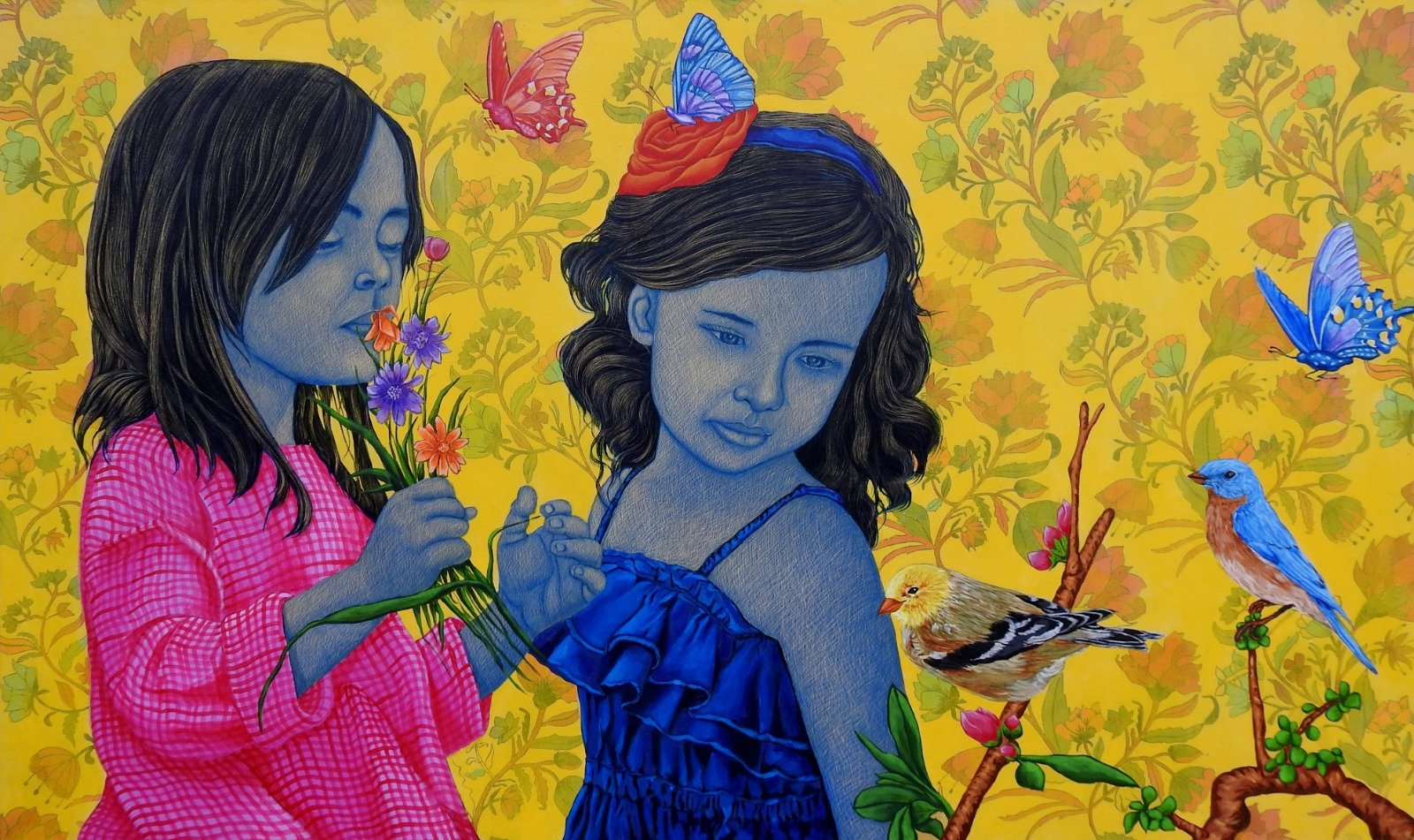 Sisters 36" x 60"